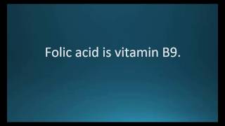 How to pronounce folic acid Folate Memorizing Pharmacology Video Flashcard [upl. by Eahs]