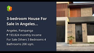 3bedroom House For Sale in Angeles Pampanga [upl. by Stearn691]