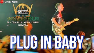 Muse Live at Kuala Lumpur 29 July 2023 Plug In Baby [upl. by Yanffit]