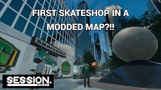 Session skate sim quotCapital Cityquot SKATESHOP SHOWCASE  gameplay [upl. by Bittencourt]