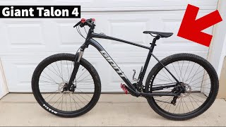 2021 Giant Talon 4 Bike Review  Test Ride [upl. by Ococ326]