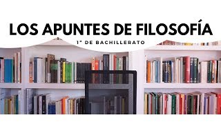 Filosofía sentido e historia 1º BACH [upl. by Naitsihc]