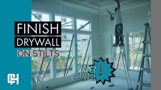 How Comerio Homes Finishes Drywall on Stilts [upl. by Avonasac]