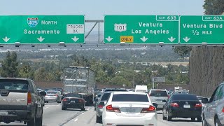 VIAJE EN TRAILER DE LONG BEACH CALIFORNIA PARA VAN NUYS CALIFORNIA SAFETY TIPS ON TRUCKERS [upl. by Veronique]