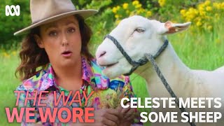 Celeste Barber talks to sheep  The Way We Wore  ABC TV  iview [upl. by Fernyak]