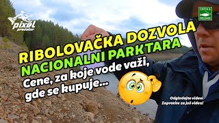 Sve o dozvolama za ribolov  Zaovinsko jezereo  Jezero Perućac  Jezero Spajići  NP Tara [upl. by Ynej]