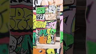 Satisfying Graffiti Tag Rebuild graffiti drawing shorts [upl. by Akeenat698]