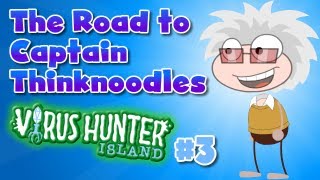 Poptropica Road to quotCaptain Thinknoodlesquot  Virus Hunter Island Part 3 [upl. by Baptlsta]