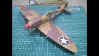 Spitfire MkVb Trop  Answer paper modelmodel kartonowy [upl. by Coward]