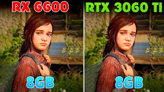 RX 6600 vs RTX 3060 Ti  Test in 8 Games in 2024 [upl. by Hedva]