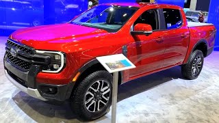 Walkaround NEW 2024 Ford Ranger Lariat Sport 4x4 Interior and Exterior [upl. by Nesyaj659]