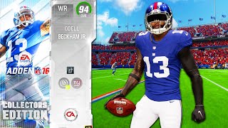 94 Odell Beckham Jr Gets quotDouble Mequot XFactor ALL GAME [upl. by Siva961]