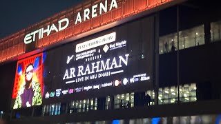 LIVE CONCERT  AR RAHMAN 2024 ABUDHABI  YAS ISLAND [upl. by Neffets]