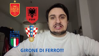 MA PORC COMMENTO GIRONI EURO 2024 italia spagna euro2024 europei albania croazia youtube [upl. by Buffo]