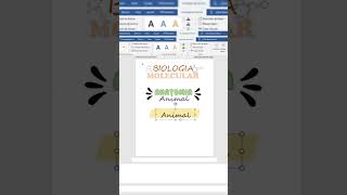 como hacer titulos bonitos en word [upl. by Illoh966]