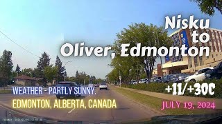 Nisku to Oliver Edmonton Alberta Canada 1130 Celsius [upl. by Nalyak]