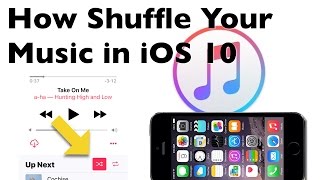 How to Shuffle Music in iOS 10 for iPhone [upl. by Yelraf]