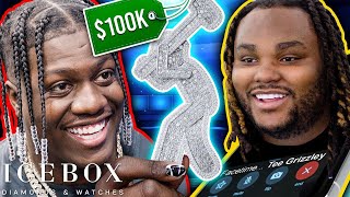 Lil Yachty Shows Tee Grizzley 100K Custom Pieces amp Talks New Alternative Album [upl. by Demetris308]