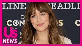 Dakota Johnson Suffers Wardrobe Malfunction on Jimmy Kimmel Live  Watch Now [upl. by Supat193]