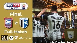 Ipswich vs Gillingham  EFL Championship  PlayOffs Final  FC 24  PS5 4K60 [upl. by Ivonne]