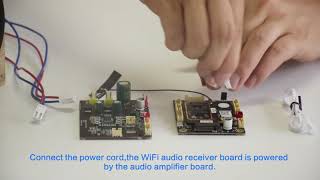 CL98WB Audio Receiver Module CL220 Mini Audio Amplifier Board [upl. by Onahpets205]