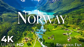 Norway 4K • Scenic Relaxation Film with Peaceful Relaxing Music and Nature Video Ultra HD [upl. by Archangel]