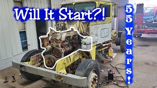 1954 Needle Nose Peterbilt  First Start in 55 Years  Weekend Restoration [upl. by Can]