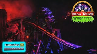 Alton Towers Scarefest 2024 4K [upl. by Kylah]