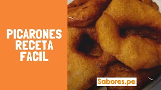 Picarones peruanos  Saborespe [upl. by Pokorny]