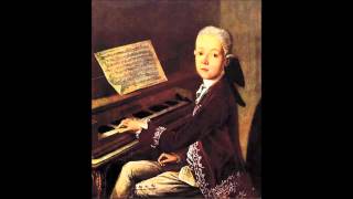 W A Mozart  KV 2  Menuet for keyboard in F major [upl. by Annav]