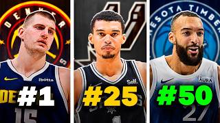 Ranking the Top 50 Players in the NBA [upl. by Amble]