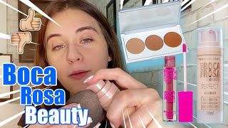 LINHA DE PELE BOCA ROSA BEAUTY AGORA SIM TESTEI TUDO CAROL SANTINA [upl. by Flanna]