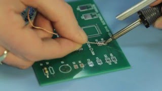 2 THROUGH HOLE SOLDERING  Part 2 of 7 with Thermaltronics [upl. by Merp80]