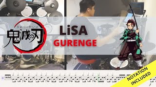 Raymond Goh  LiSA  Gurenge Drum Playthrough [upl. by Frydman]