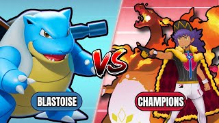 Can You Beat Every Pokemon Champion With JUST a Blastoise [upl. by Gnirol]