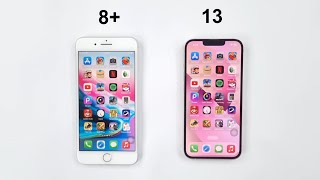 iPhone 8 Plus vs iPhone 13  SPEED TEST [upl. by Grimbal]