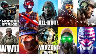 Top 15 Best FPS Games for Android 2023 [upl. by Ycal7]