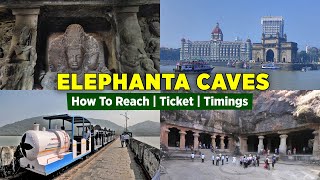 Elephanta Caves Mumbai Complete Guide  Elephanta Ferry amp Ticket Price  Elephanta Island Vlog [upl. by Brownley]