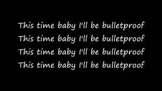 La Roux Bulletproof Lyrics [upl. by Scully]