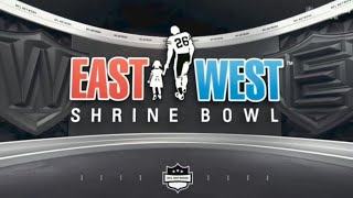 2024 EastWest Shrine Bowl West Team vs East Team Opening [upl. by Asyl]