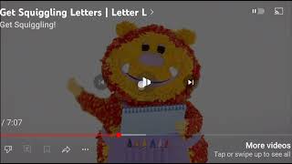 GET SQUIGGLING LETTERS FROM THE CBEEBIES SHOW JUMPER [upl. by Drofxer]