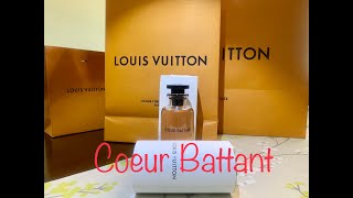 Louis Vuitton LV  Coeur Battant Perfume  Unboxing amp Review [upl. by Mufinella]