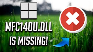 FIX MFC140udll is Missing from your computer  Not Found Error 💻 in Windows 10\11\7 ✅ [upl. by Gratianna756]