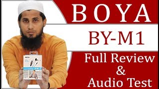 BOYA BYM1 Unboxing amp Review  Sound Test  UrduHindi  Hashmi Photos [upl. by Padraig]