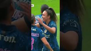 ¡JOGO BONITO  Priscila da SILVA aparece en el área 02 para el AMÉRICA [upl. by Aij90]