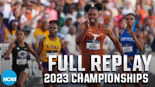 2023 NCAA DI womens outdoor track and field championships Day 2  FULL REPLAY [upl. by Schroder751]