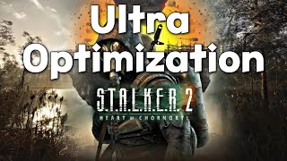 STALKER 2  ULTRA OPTIMIZATION MOD v108  60 FPS on GTX 1650 [upl. by Rina]