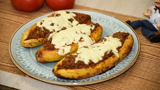 Receta de plátano maduros rellenos de carne [upl. by Ainot]