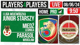 I LIGA WOJEWÓDZKA  Miedź Legnica  Parasol Wrocław [upl. by Anazus]