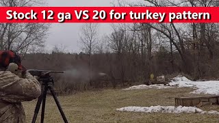 12 vs 20 gauge and 4 vs 5 shot for turkey hunting [upl. by Annael]